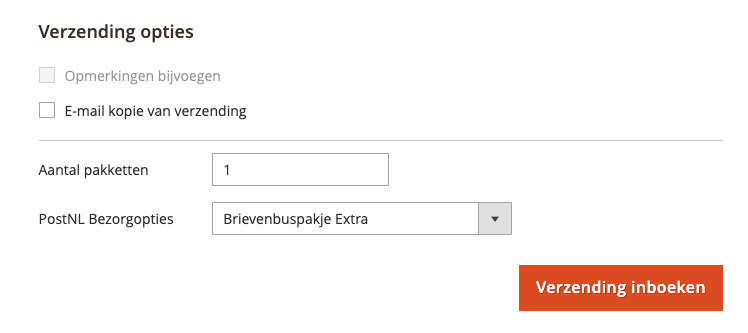 PostNL Brievenbuspakje verzenden